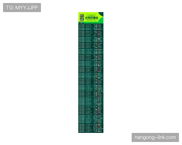 2026世界杯赛程时间表:6月底关键比赛完整整理 2026世界杯赛程时间表:6月底关键比赛完整整理